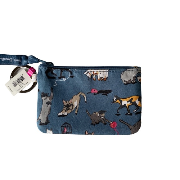 Vera Bradley Zip ID Case Cat’s Meow New - Picture 1 of 12